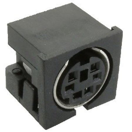CUI DEVICES Circular Din Connector, 7 Contact(S), Female, Board Mount, Solder Terminal, Locking, Jack MD-70S